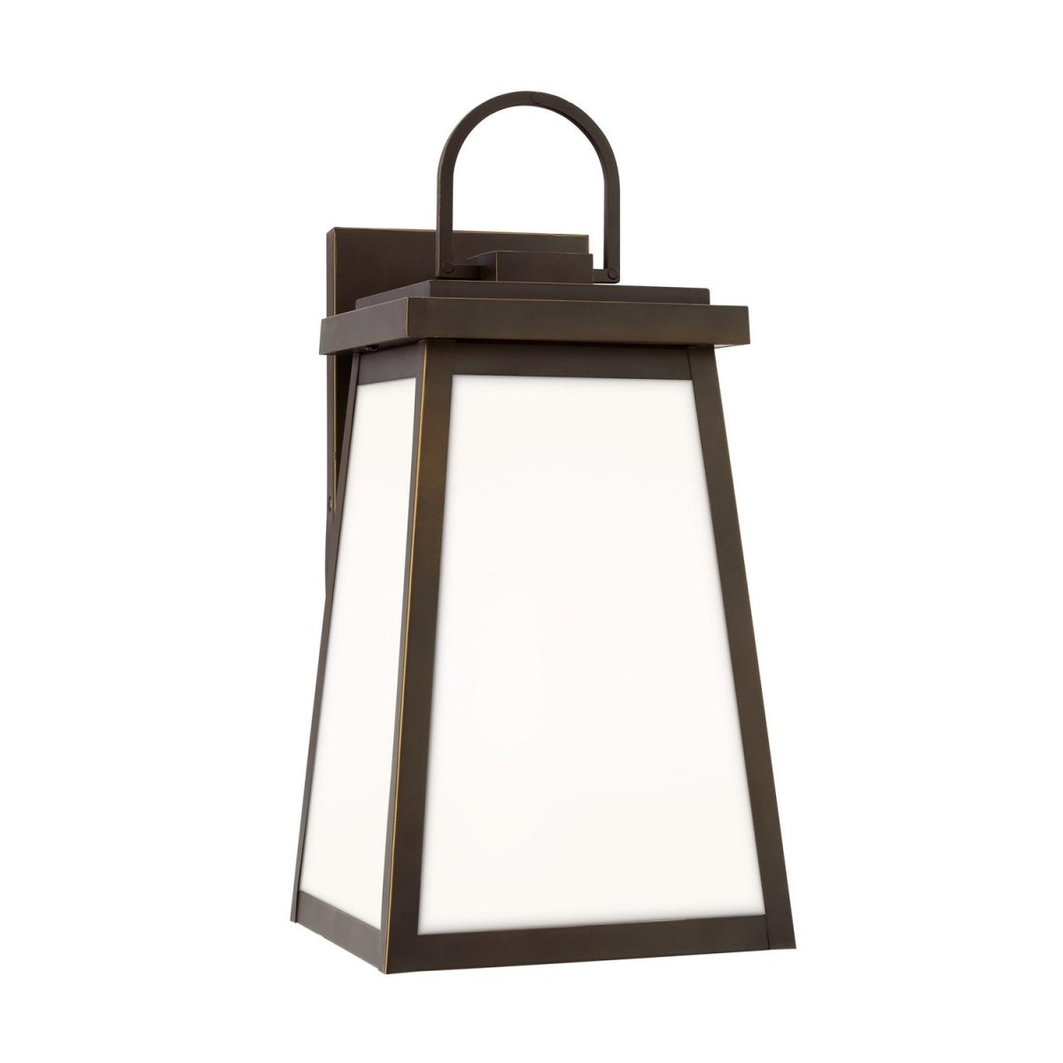 Lanterne murale extérieure Founders - Bronze antique 8 1/2" by Visual Comfort Studio | Luminaires & cie