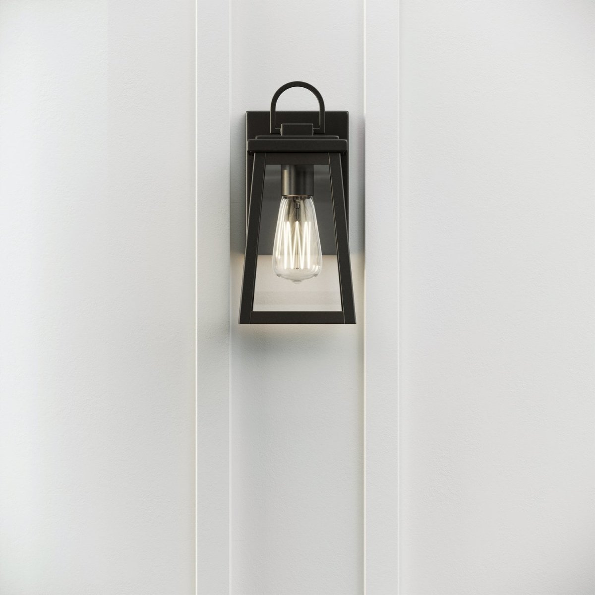Lanterne murale extérieure Founders - Bronze antique 8 1/2" by Visual Comfort Studio | Luminaires & cie