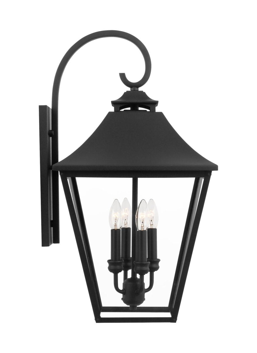 Lanterne murale extérieure Galena - Noir texturé 33 3/8" by Visual Comfort Studio | Luminaires & cie