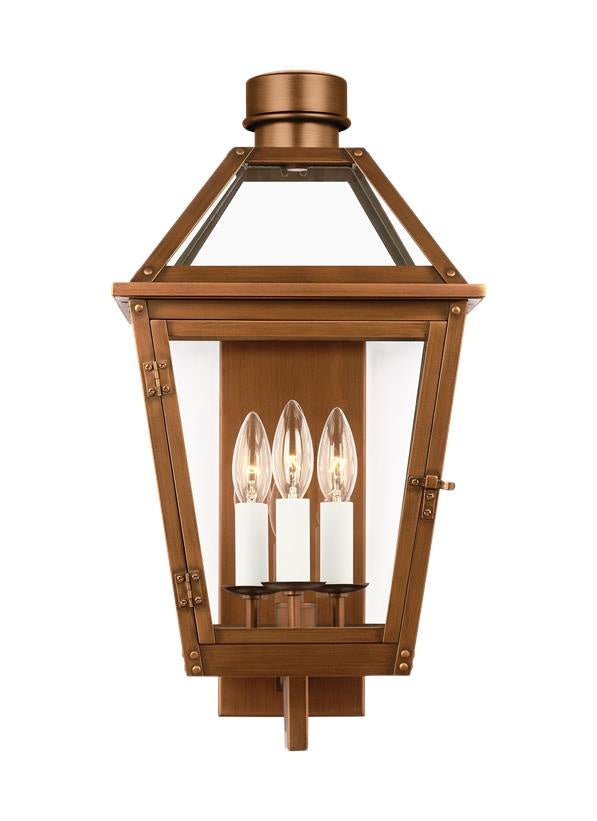 Lanterne murale extérieure Hyannis - Cuivre naturel 10 1/2" by Visual Comfort Studio | Luminaires & cie