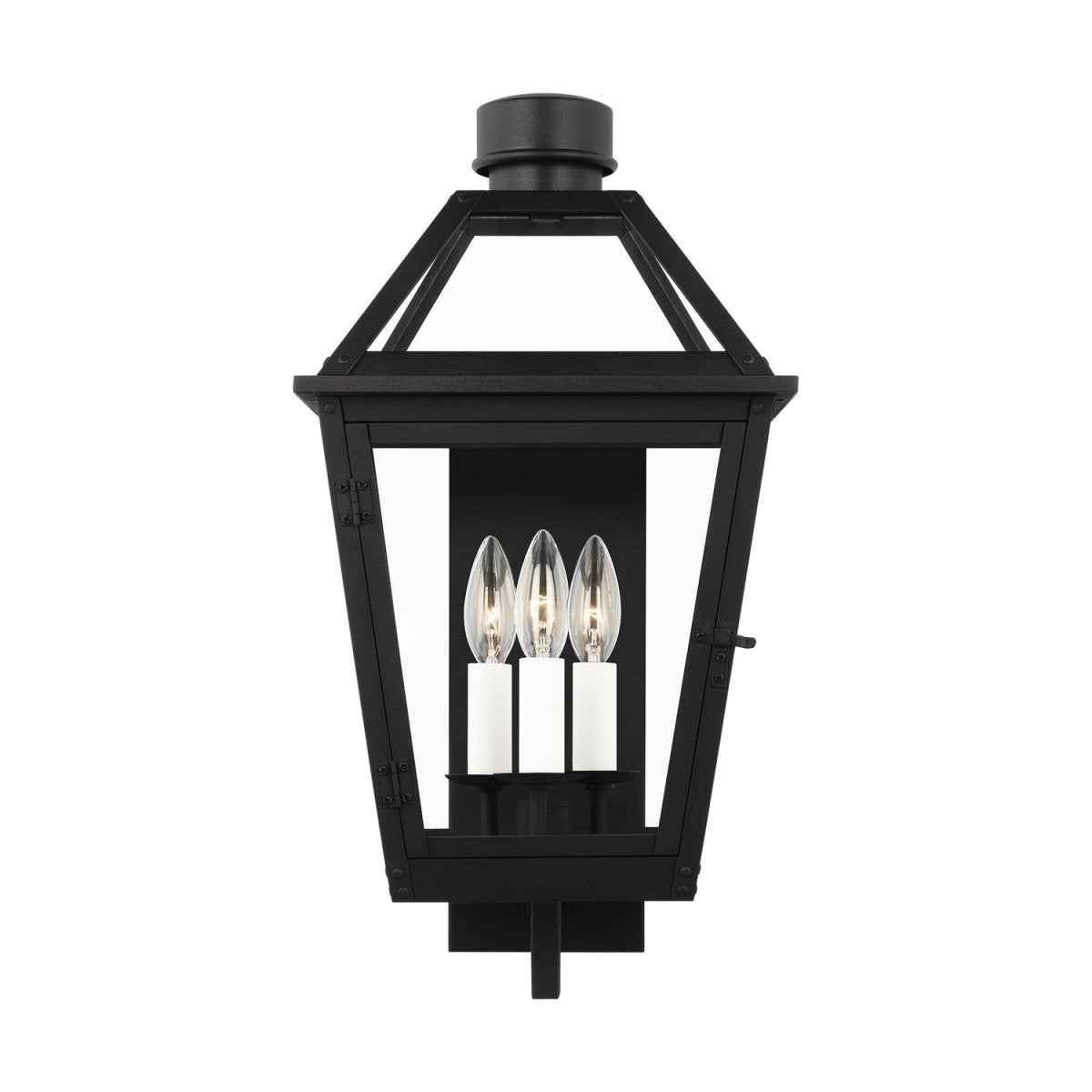 Lanterne murale extérieure Hyannis - Noir texturé 10 1/2" by Visual Comfort Studio | Luminaires & cie