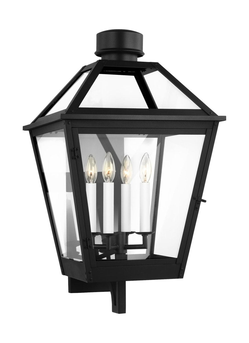 Lanterne murale extérieure Hyannis - Noir texturé 6 1/2" by Visual Comfort Studio | Luminaires & cie
