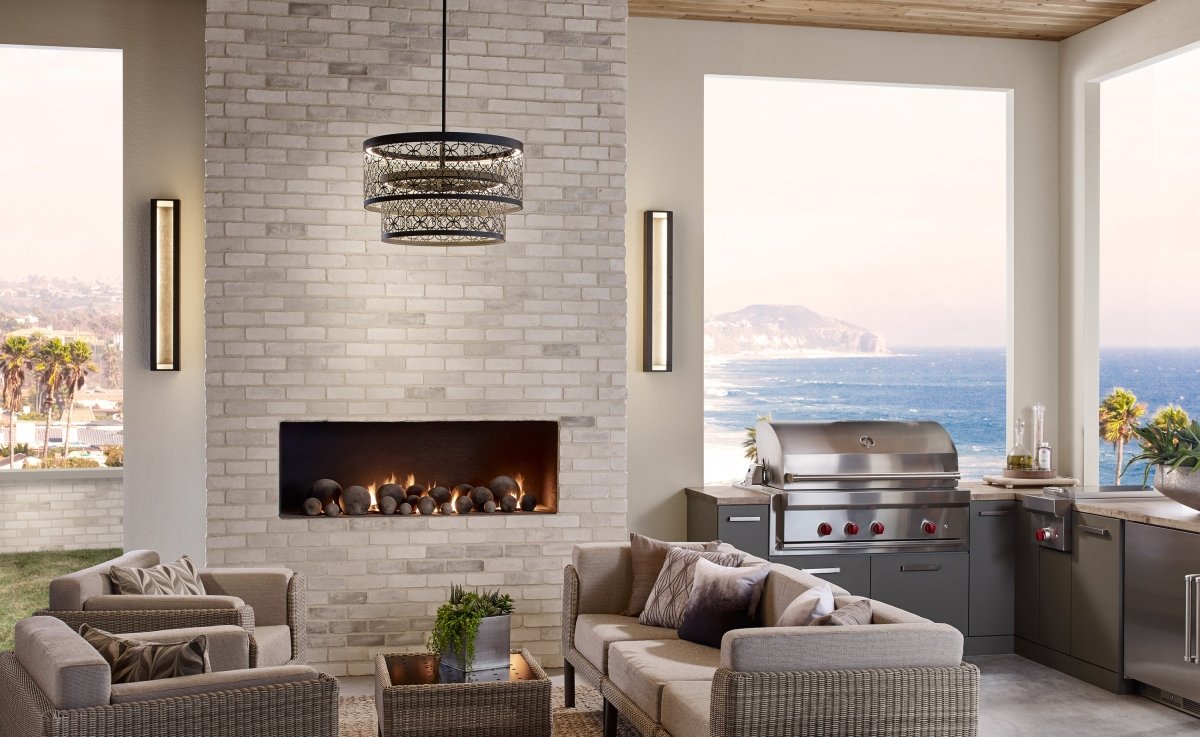 Lanterne murale extérieure Mattix - 36 1/2" by Visual Comfort Studio | Luminaires & cie