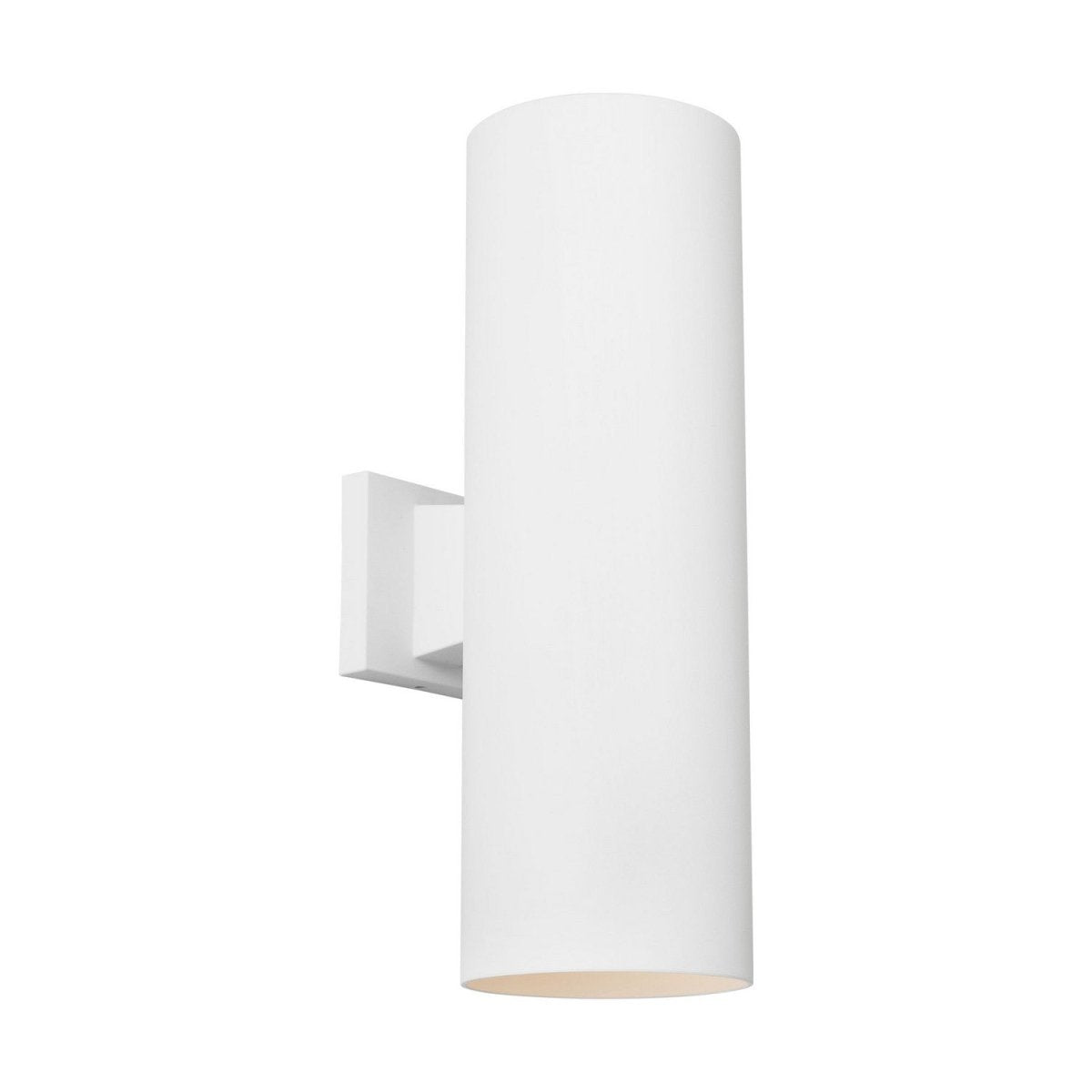 Lanterne murale extérieure Outdoor Cylinders - Blanc texturé extérieur 18" by Visual Comfort Studio | Luminaires & cie