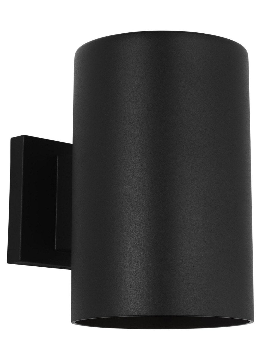 Lanterne murale extérieure Outdoor Cylinders - Noir texturé 18" by Visual Comfort Studio | Luminaires & cie