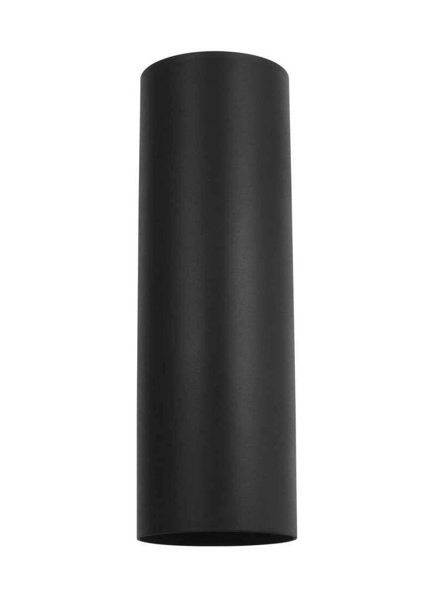 Lanterne murale extérieure Outdoor Cylinders - Noir texturé 18" by Visual Comfort Studio | Luminaires & cie