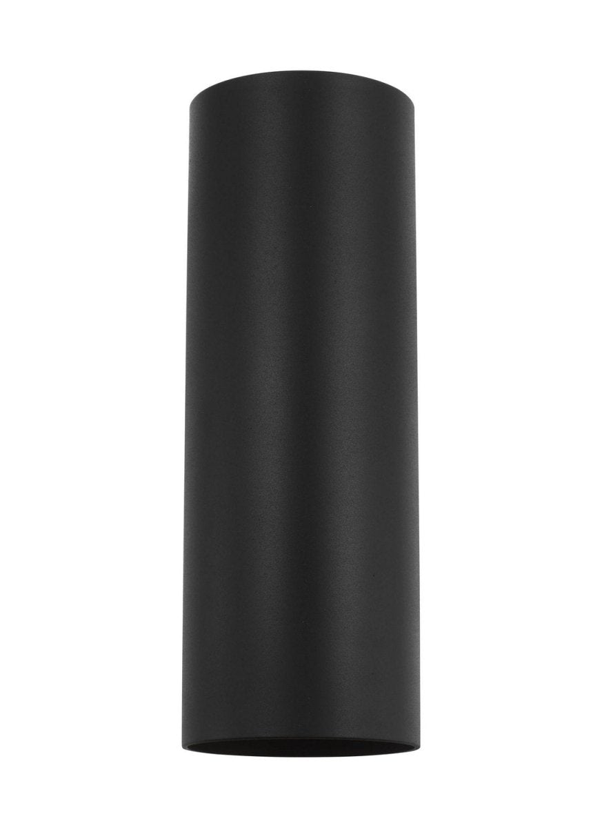 Lanterne murale extérieure Outdoor Cylinders - Noir texturé 18" by Visual Comfort Studio | Luminaires & cie