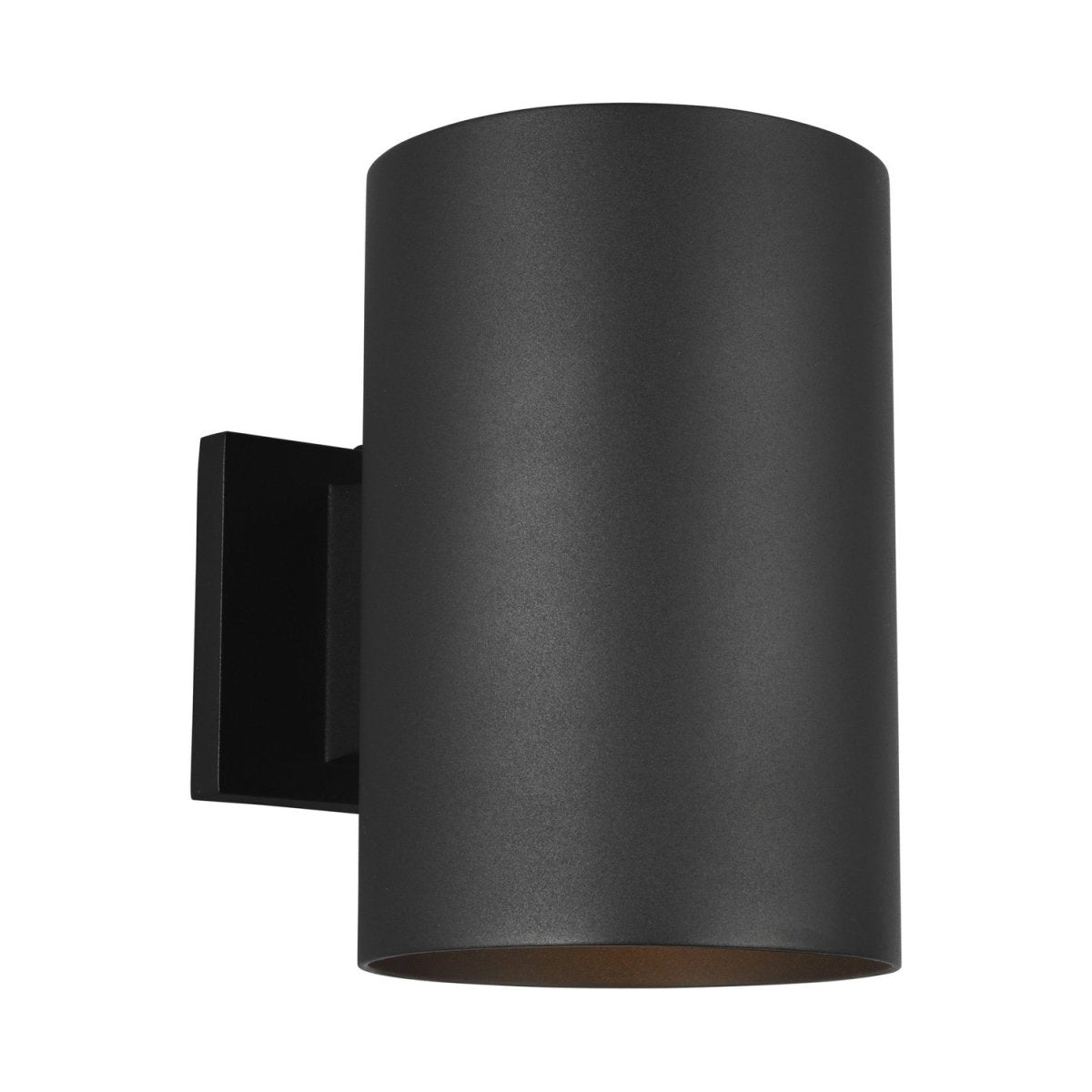 Lanterne murale extérieure Outdoor Cylinders - Noir texturé 18" by Visual Comfort Studio | Luminaires & cie