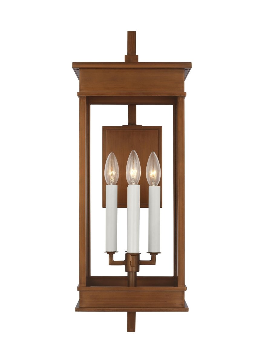 Lanterne murale extérieure sur bras Cupertino - Noir texturé 6 1/4" by Visual Comfort Studio | Luminaires & cie