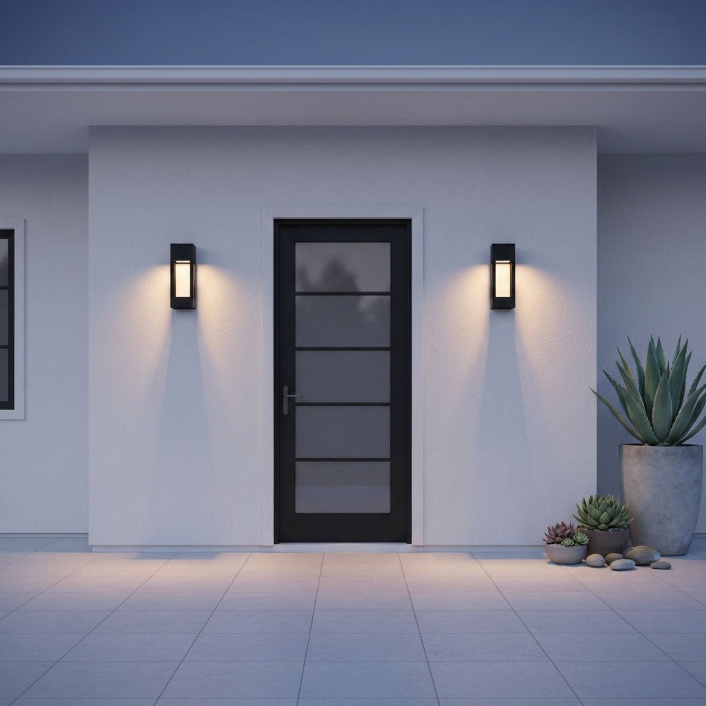 Lanterne murale extérieure Testa - Bronze antique 24" by Visual Comfort Studio | Luminaires & cie