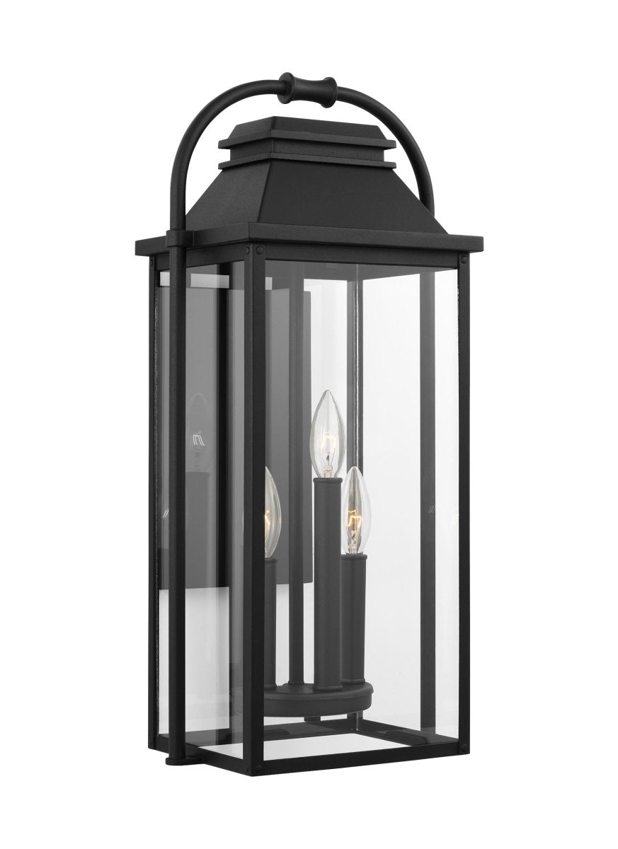 Lanterne murale extérieure Wellsworth - Acier brossé peint 8 1/2" by Visual Comfort Studio | Luminaires & cie