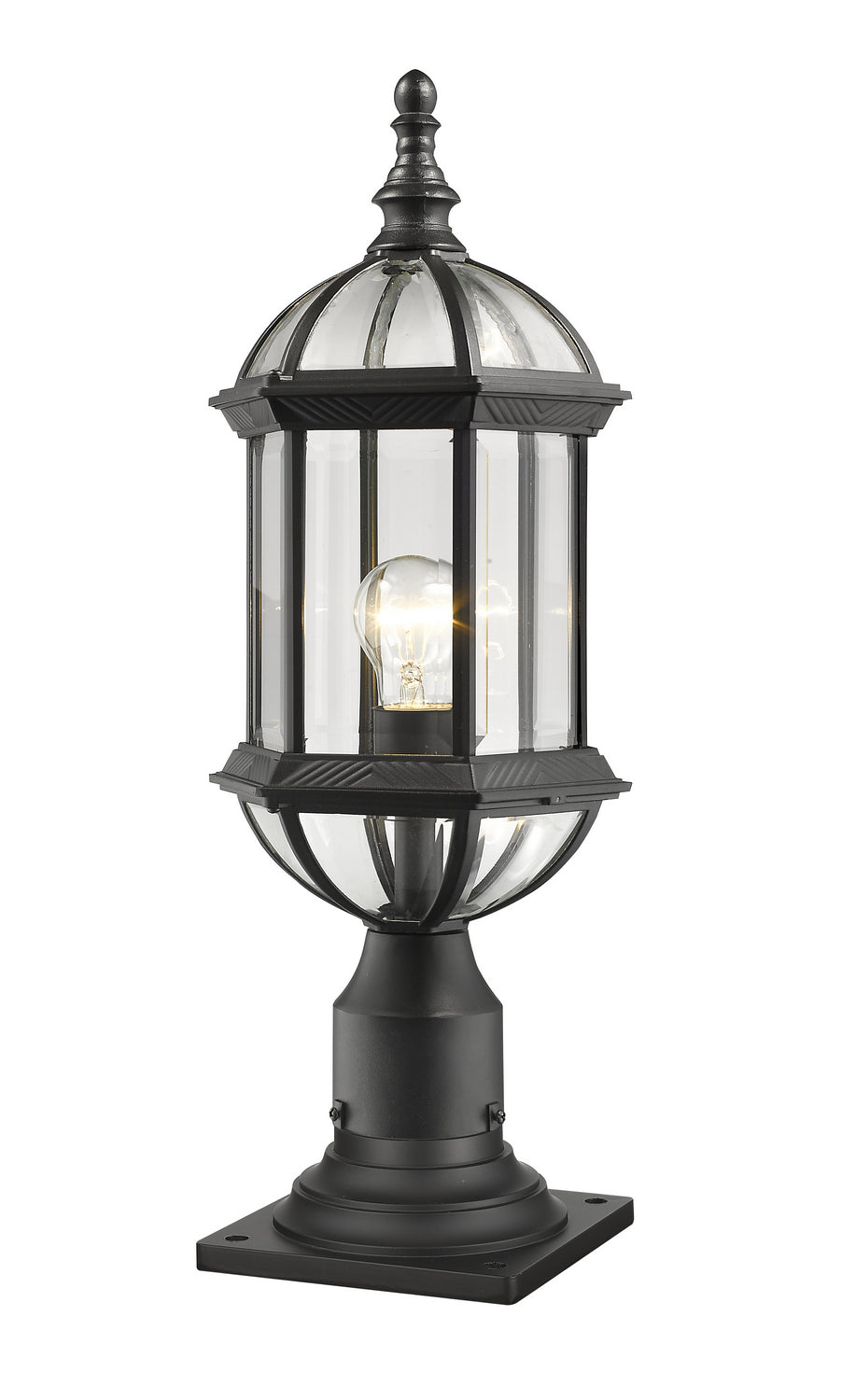 Lanterne sur poteau Annex Noir, 21 1/2" – Z-Lite