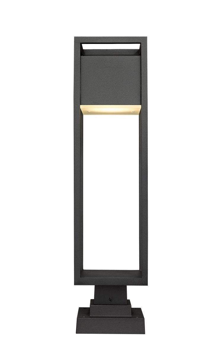 Lanterne sur poteau Barwick - 22 1/4" by Z-Lite | Luminaires & cie