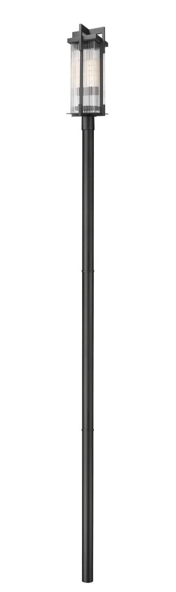 Lanterne sur poteau Fortis - 144" by Z-Lite | Luminaires & cie