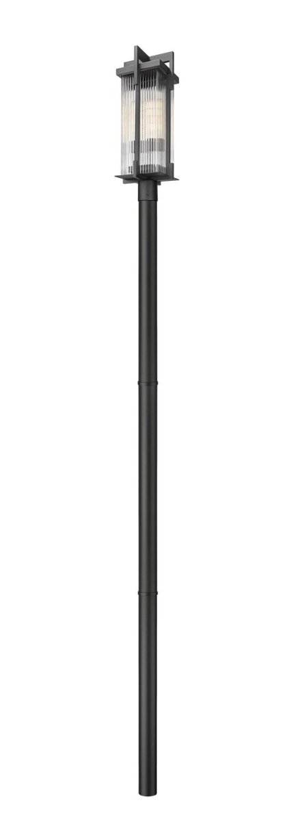 Lanterne sur poteau Fortis - 35" by Z-Lite | Luminaires & cie