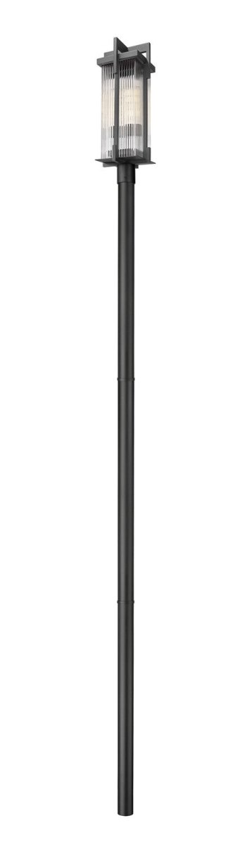 Lanterne sur poteau Fortis - 35" by Z-Lite | Luminaires & cie