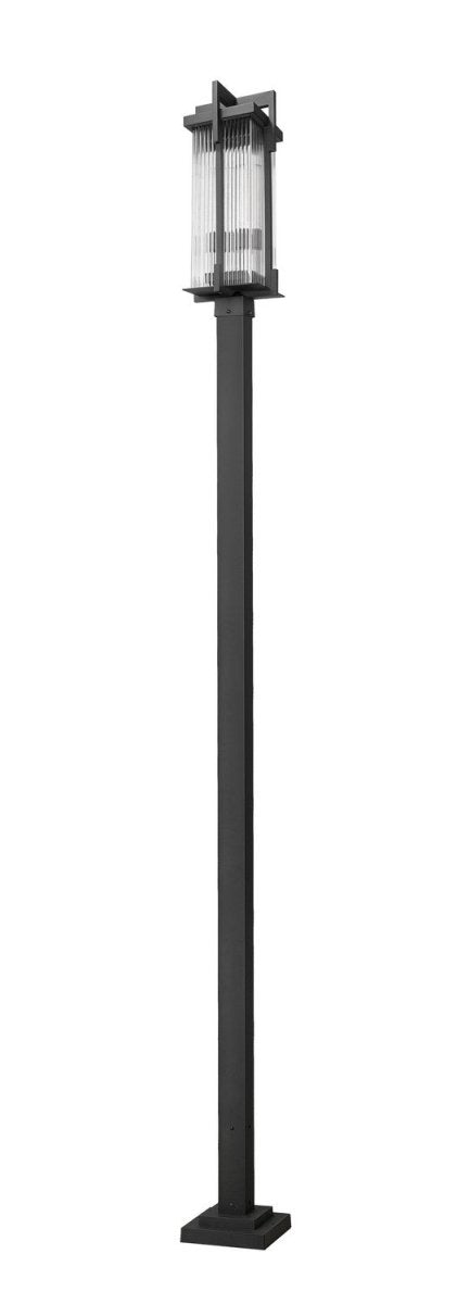 Lanterne sur poteau Fortis - 35" by Z-Lite | Luminaires & cie