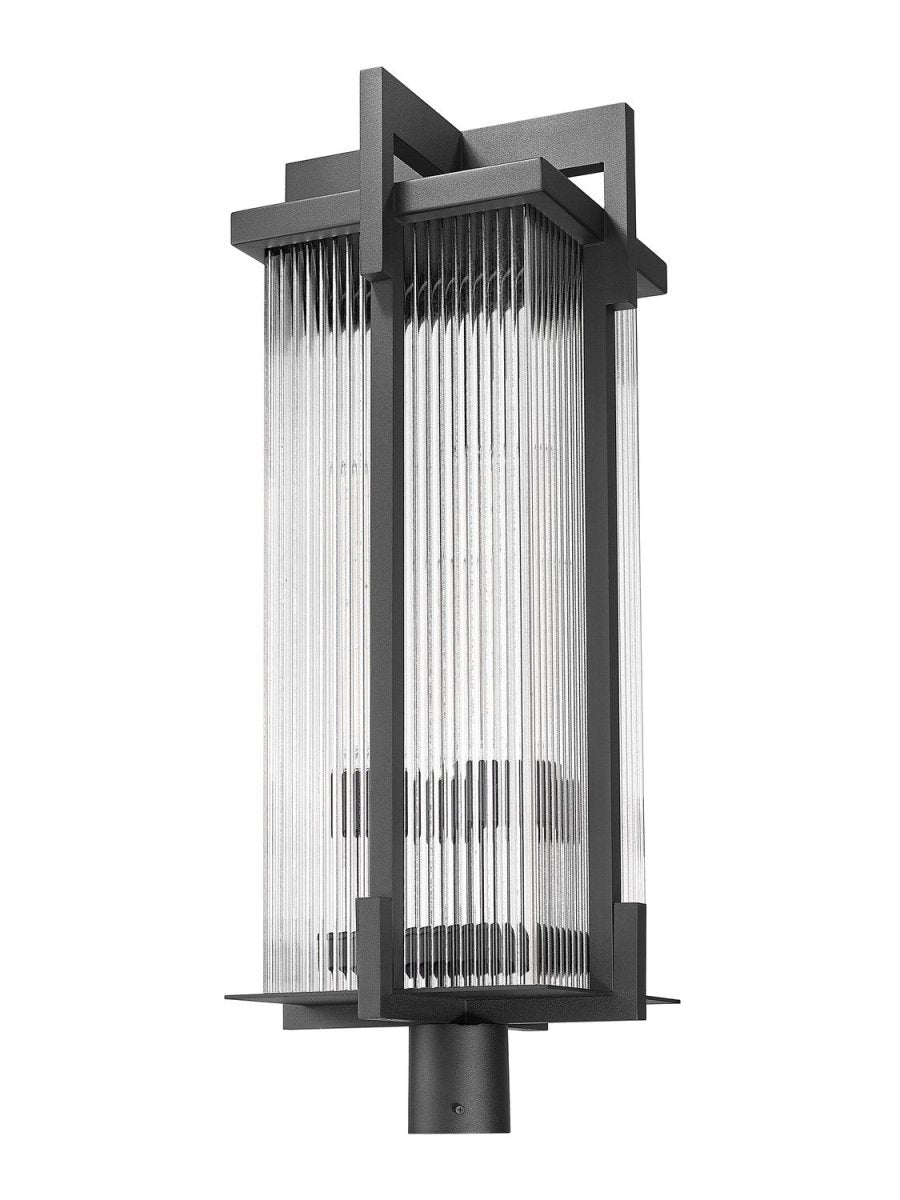 Lanterne sur poteau Fortis - 35" by Z-Lite | Luminaires & cie