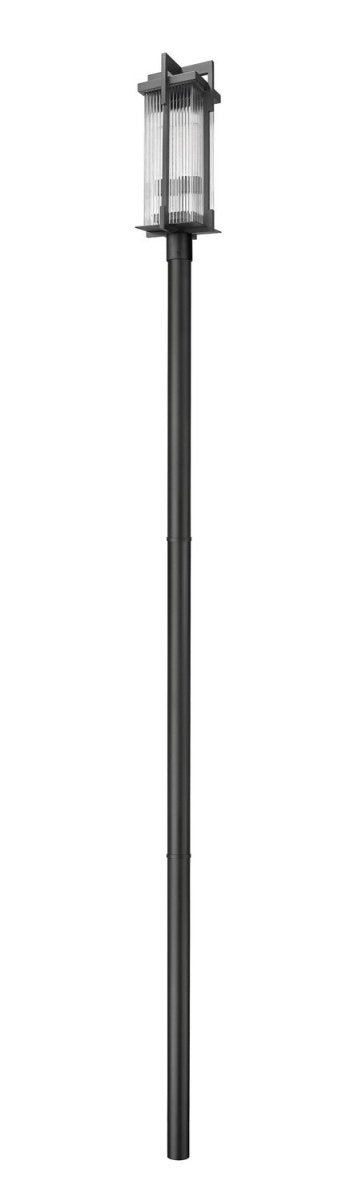 Lanterne sur poteau Fortis - 35" by Z-Lite | Luminaires & cie
