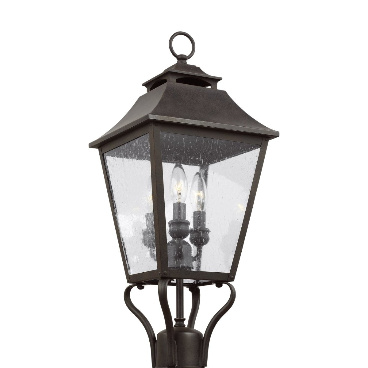 Lanterne sur poteau Galena - Sable 9.5 by Visual Comfort Studio | Luminaires & cie