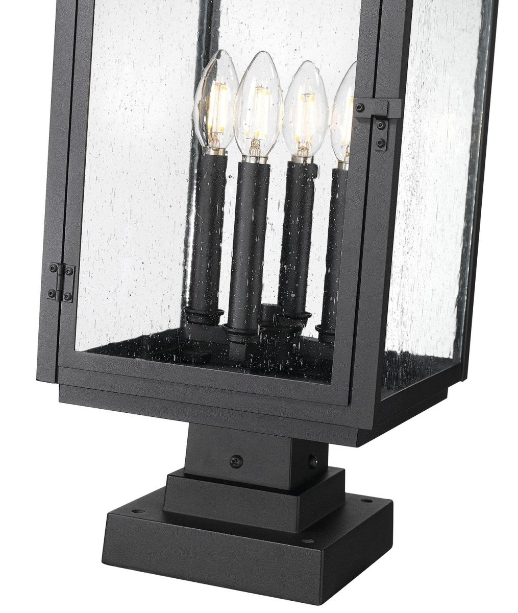 Lanterne sur poteau Hartwell - 34" by Z-Lite | Luminaires & cie