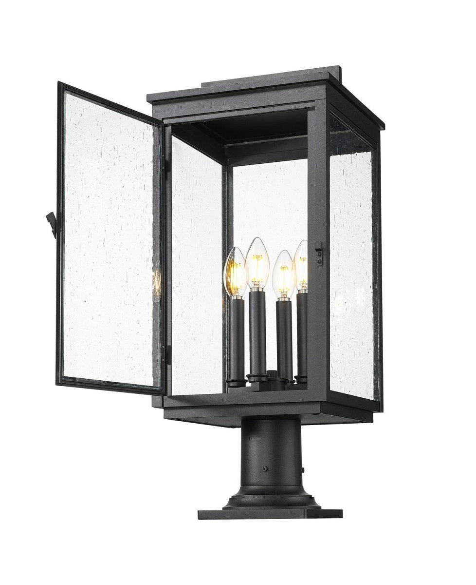 Lanterne sur poteau Hartwell - 34" by Z-Lite | Luminaires & cie