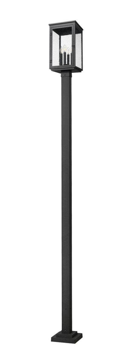 Lanterne sur poteau Hartwell - 34" by Z-Lite | Luminaires & cie