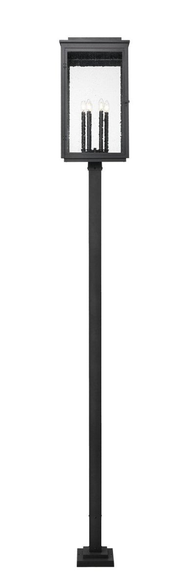 Lanterne sur poteau Hartwell - 34" by Z-Lite | Luminaires & cie