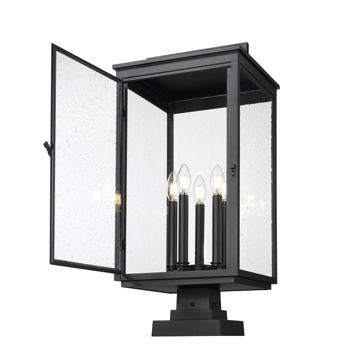 Lanterne sur poteau Hartwell - 34" by Z-Lite | Luminaires & cie