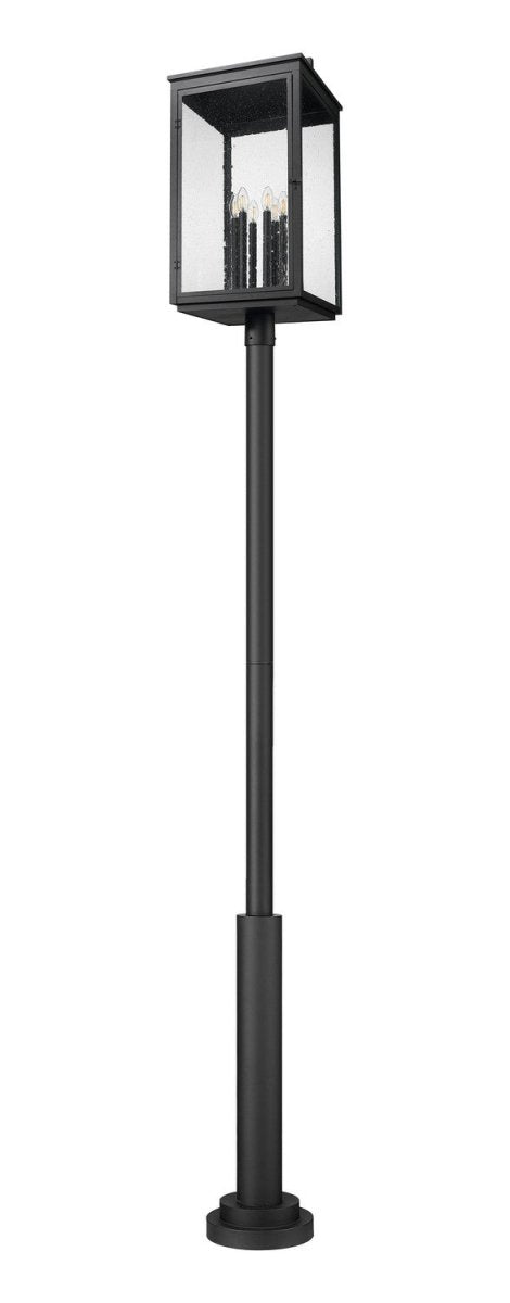Lanterne sur poteau Hartwell - 34" by Z-Lite | Luminaires & cie
