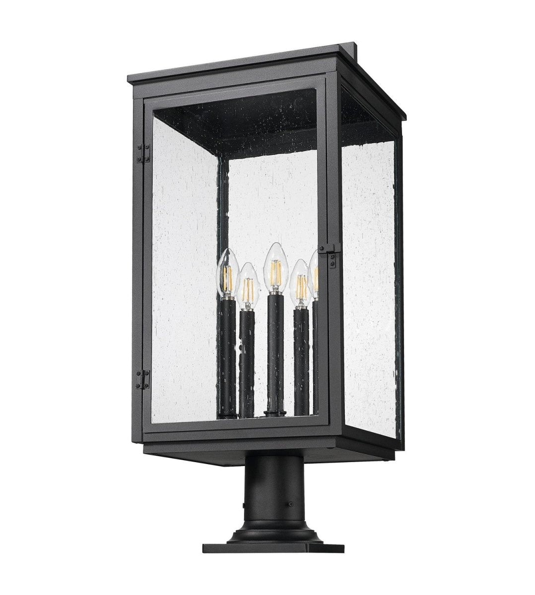 Lanterne sur poteau Hartwell - 34" by Z-Lite | Luminaires & cie