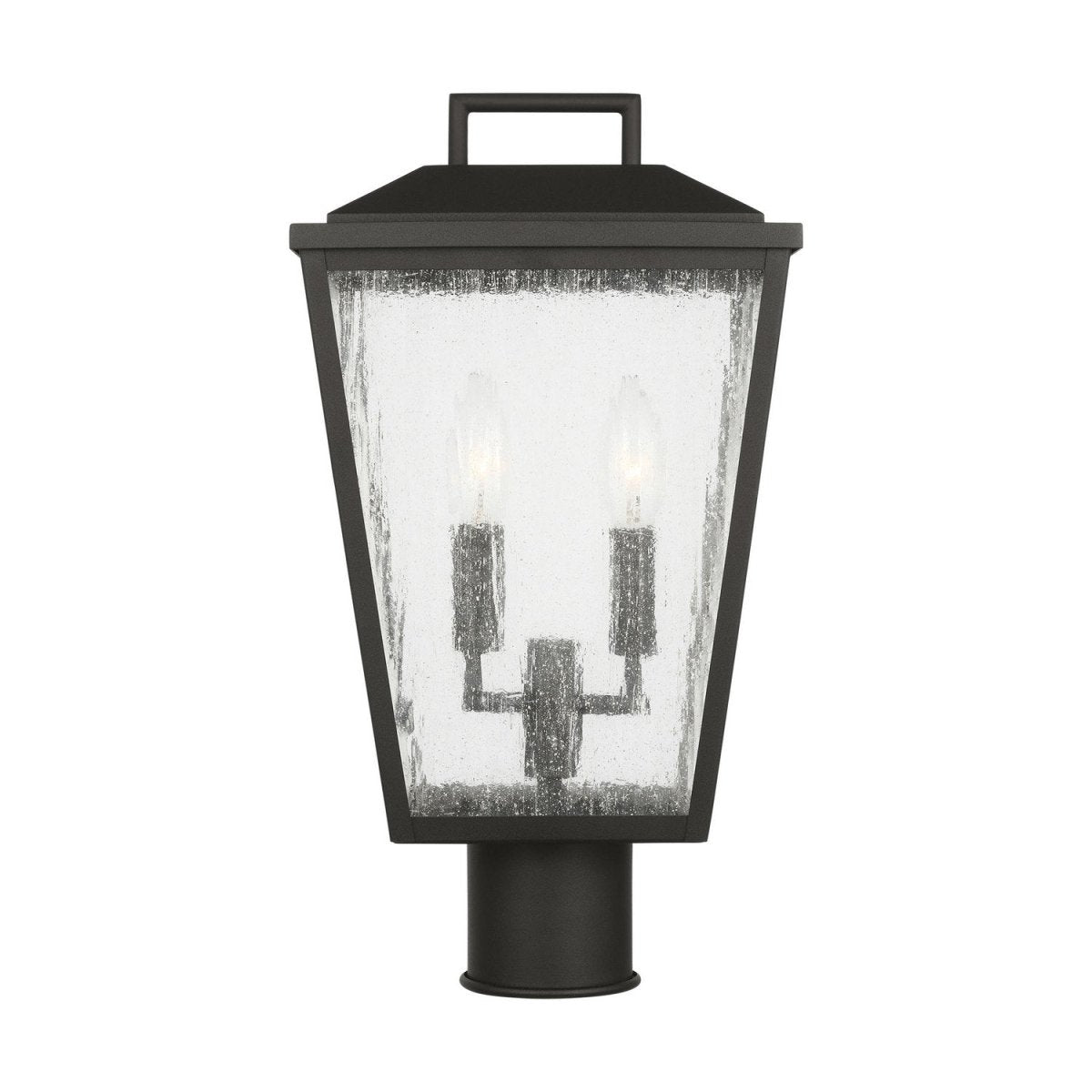 Lanterne sur poteau Kennewick - Noir texturé by Visual Comfort Studio | Luminaires & cie