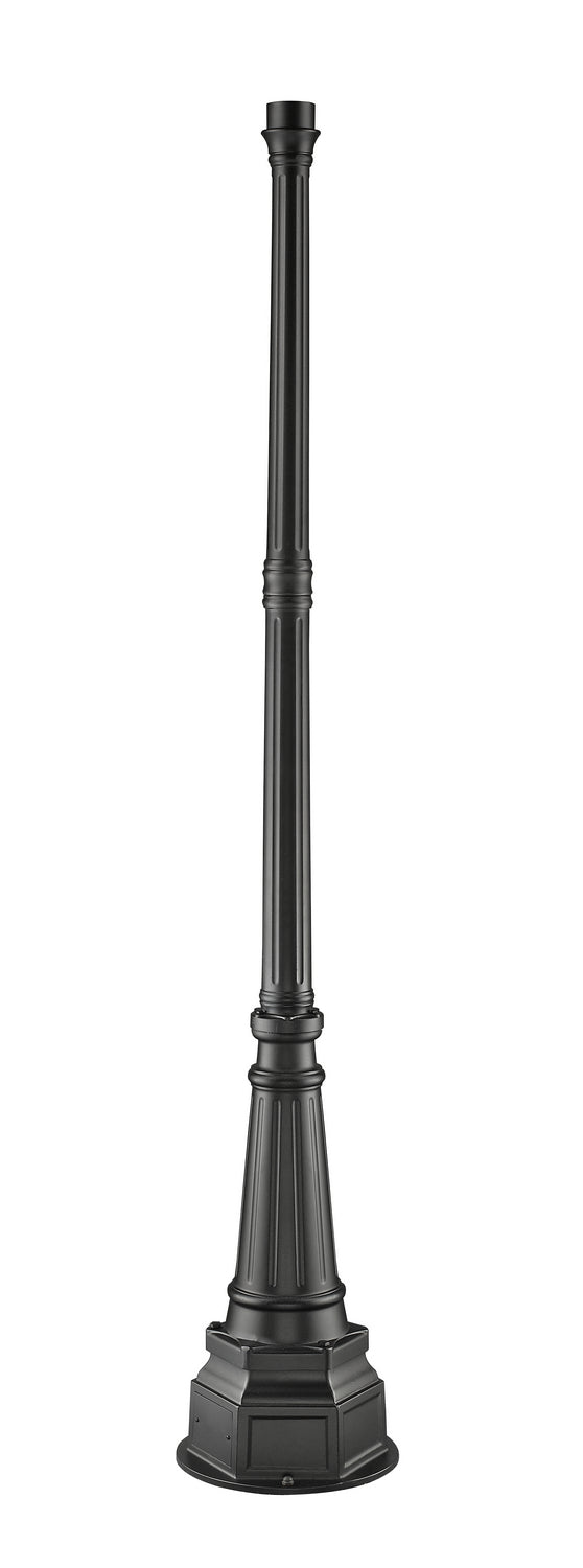Lanterne sur poteau Outdoor Post Noir, 14.17", 84 1/4" – Z-Lite