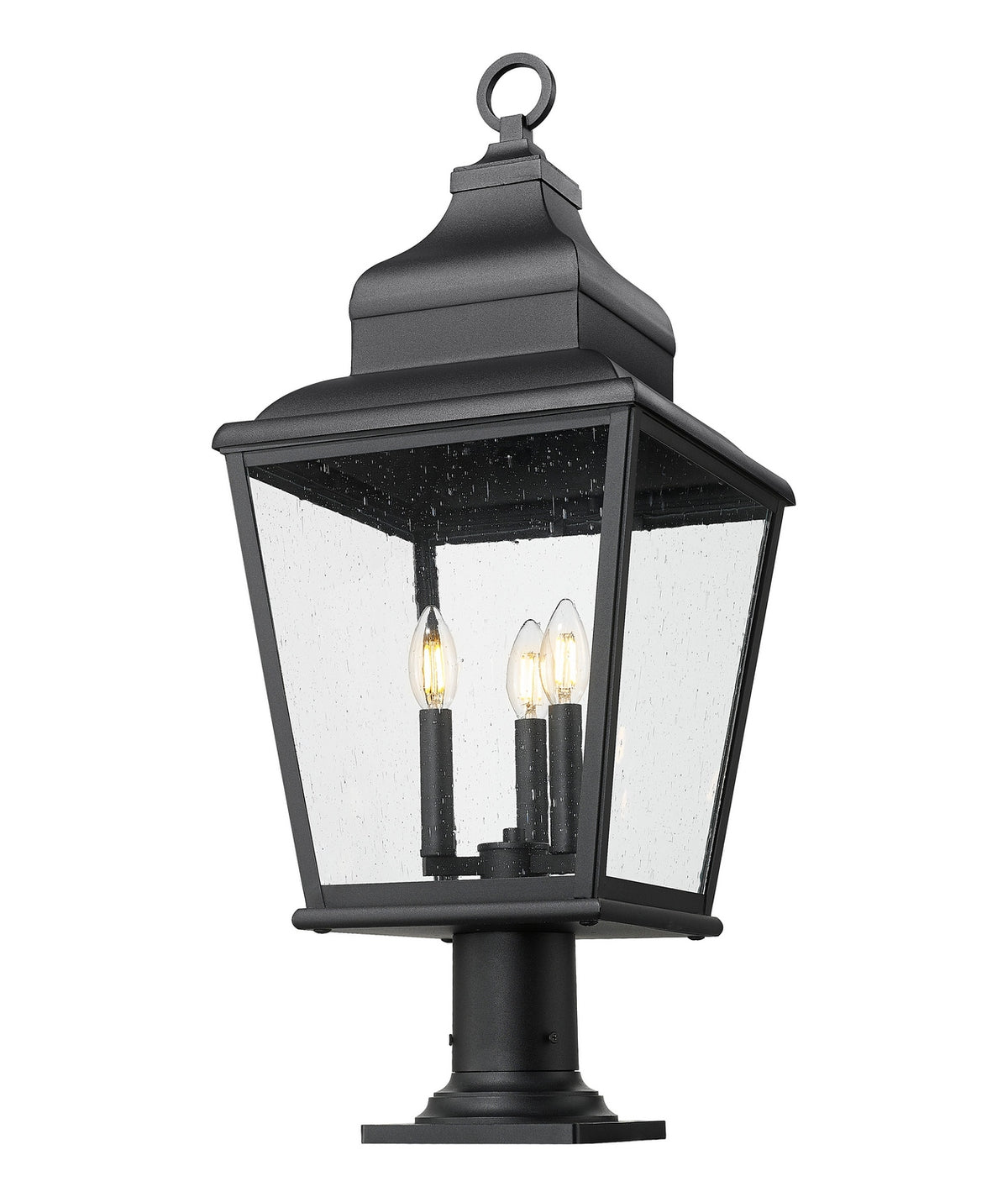 Lanterne sur poteau Raphael 30" – vue 3