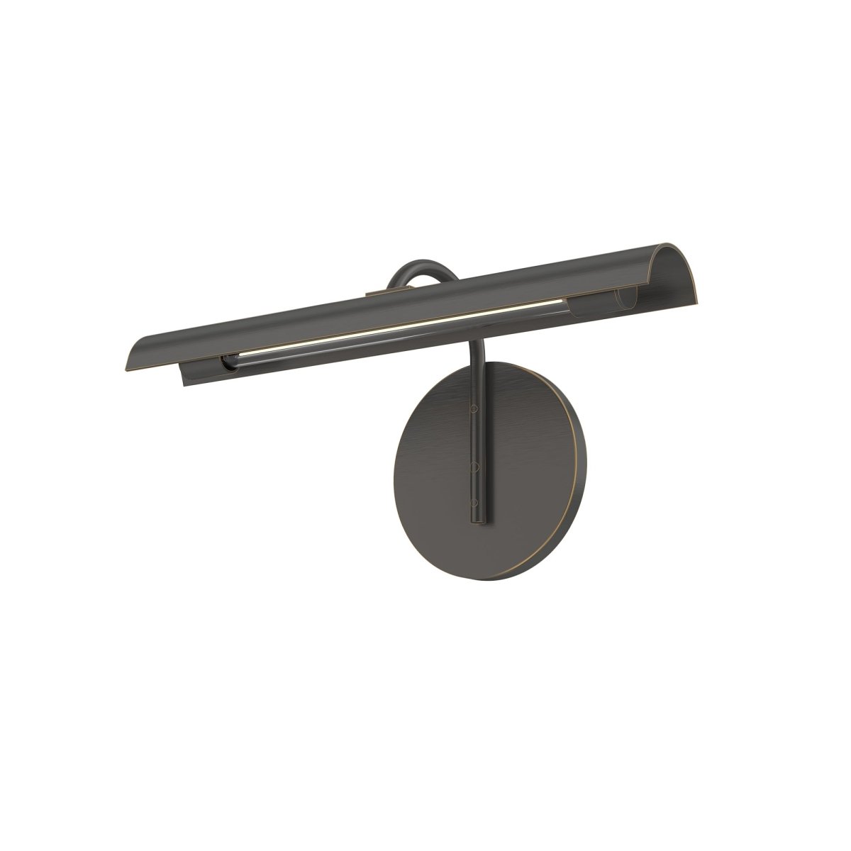 Lumière à tableau Astrid - Abat - jour en métal / bronze urbain by Alora Lighting | Luminaires & cie