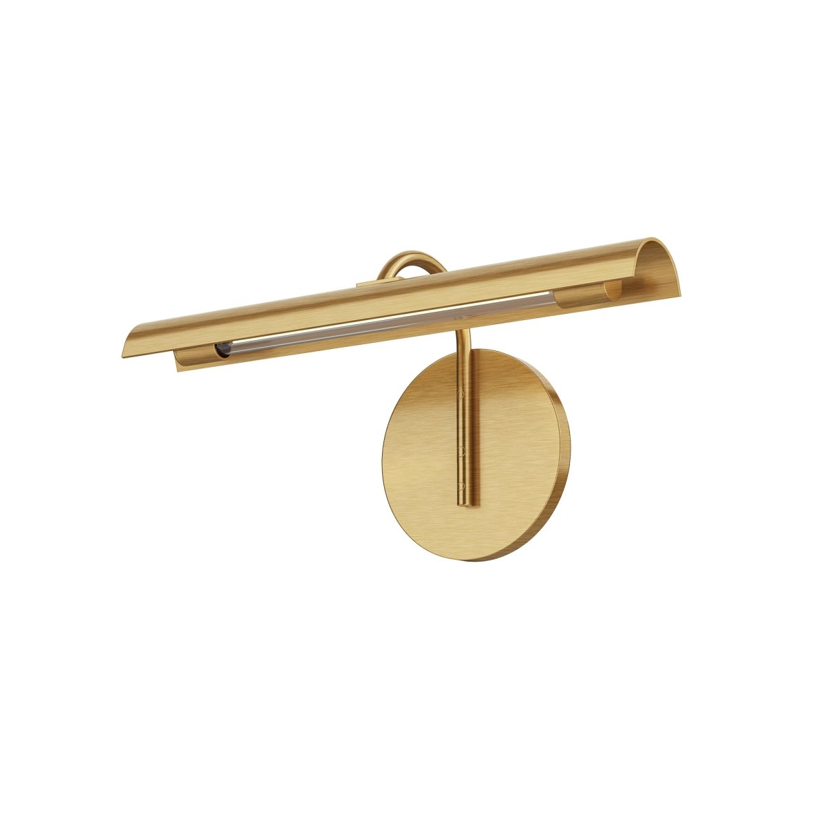 Lumière à tableau Astrid - Abat - jour en métal / laiton vintage by Alora Lighting | Luminaires & cie