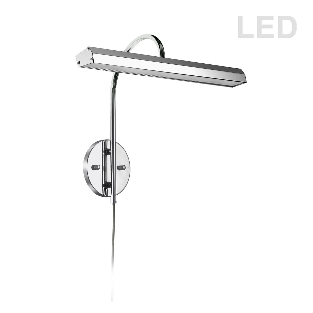 Applique de tableau Display/Exhibit 16 1/4", Chrome poli – Dainolite