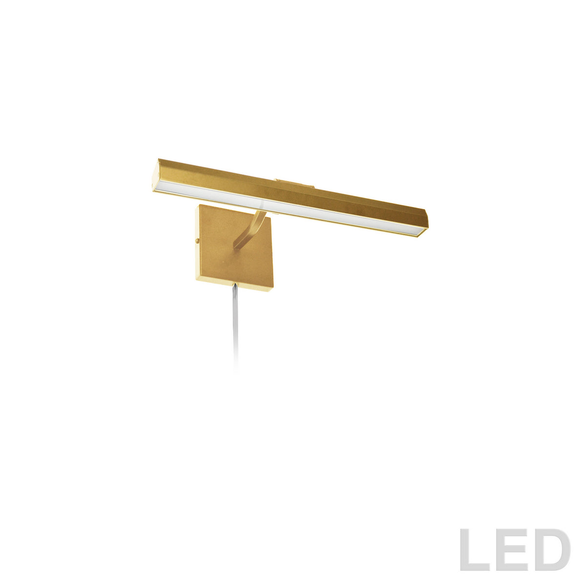 Applique de tableau Leonardo 16 1/4", Laiton vieilli – Dainolite