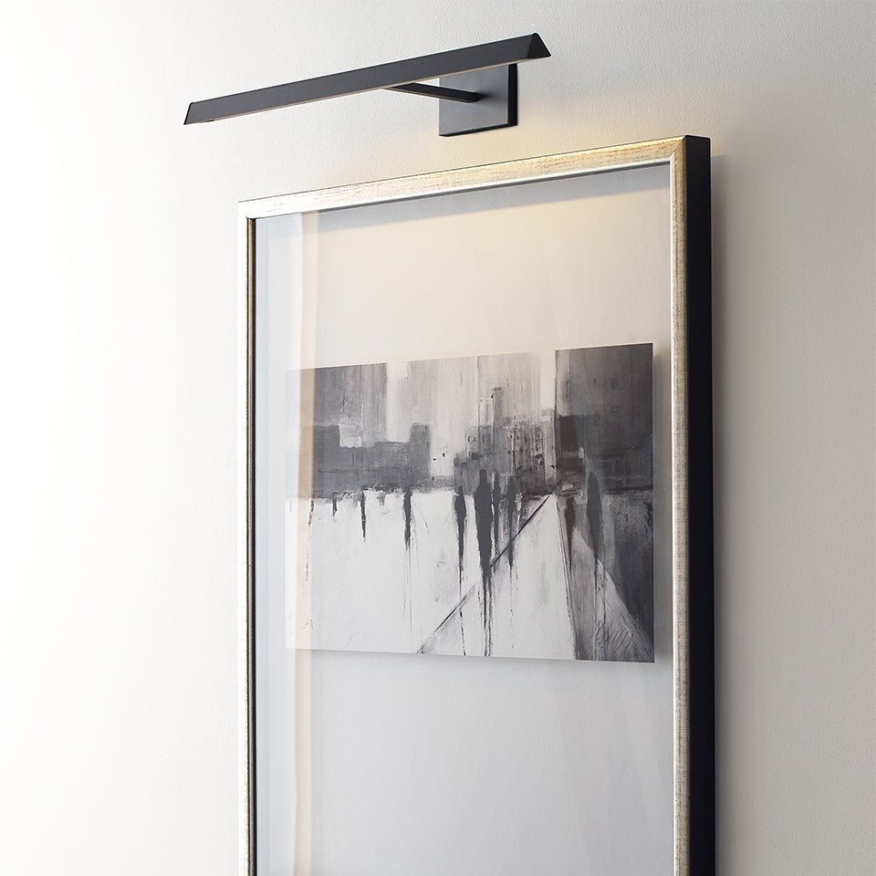 Luminaire à tableaux Dessau - Noir 12" by Tech Lighting | Luminaires & cie