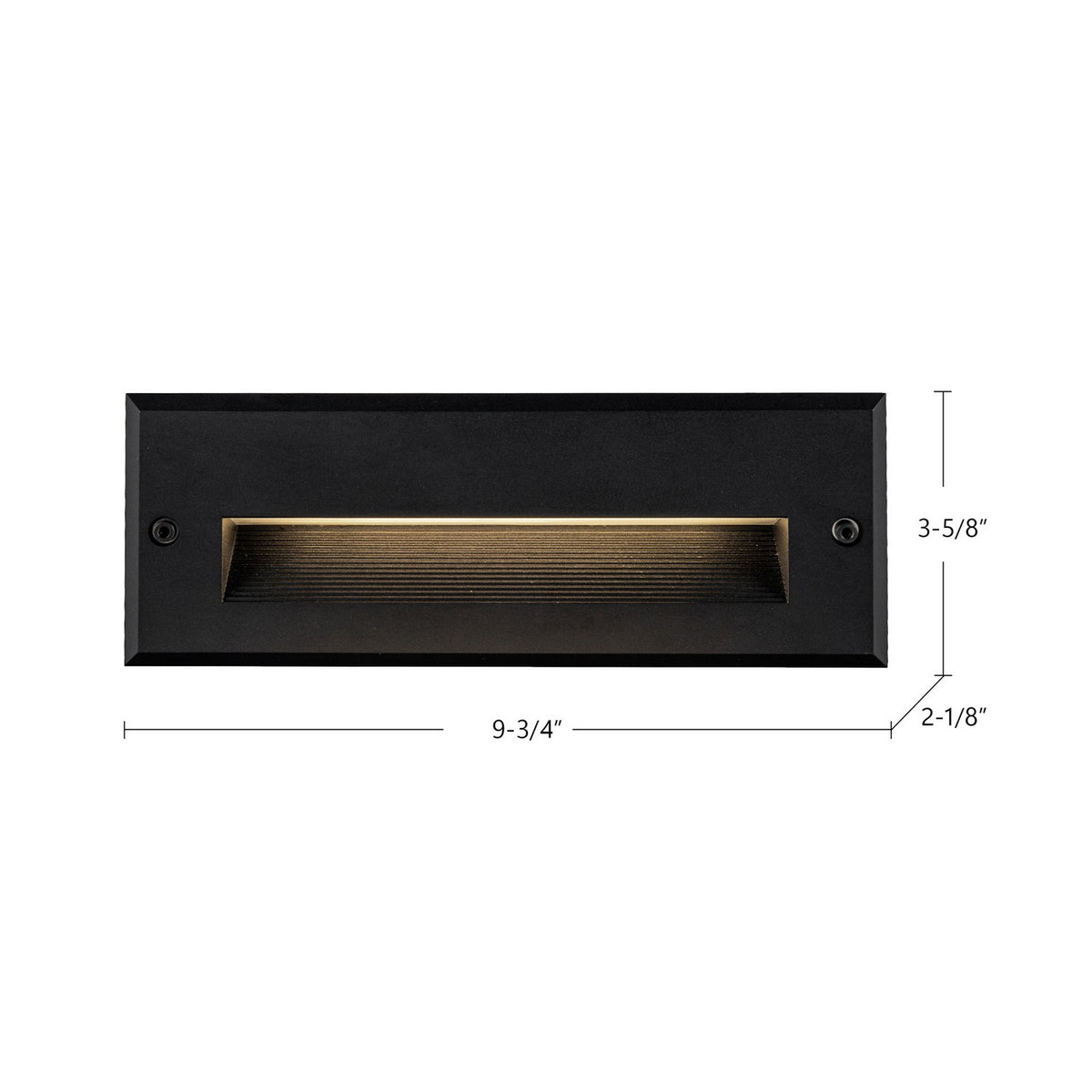 Éclairage de marche Newport Noir, 9 3/4" – vue 2