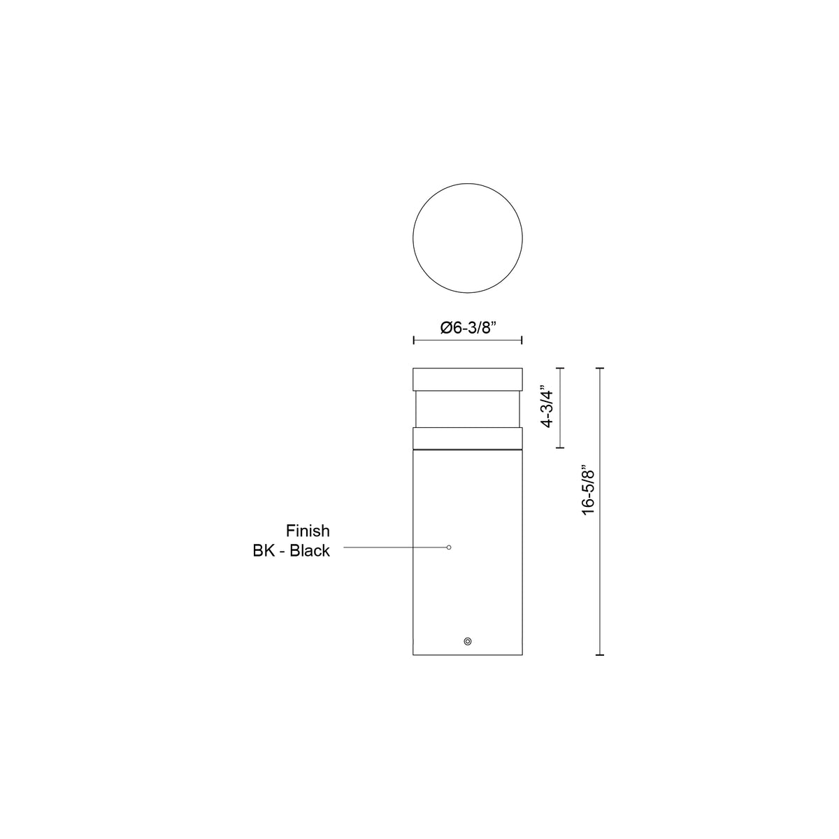 Luminaire de sentier Windermere – vue 2