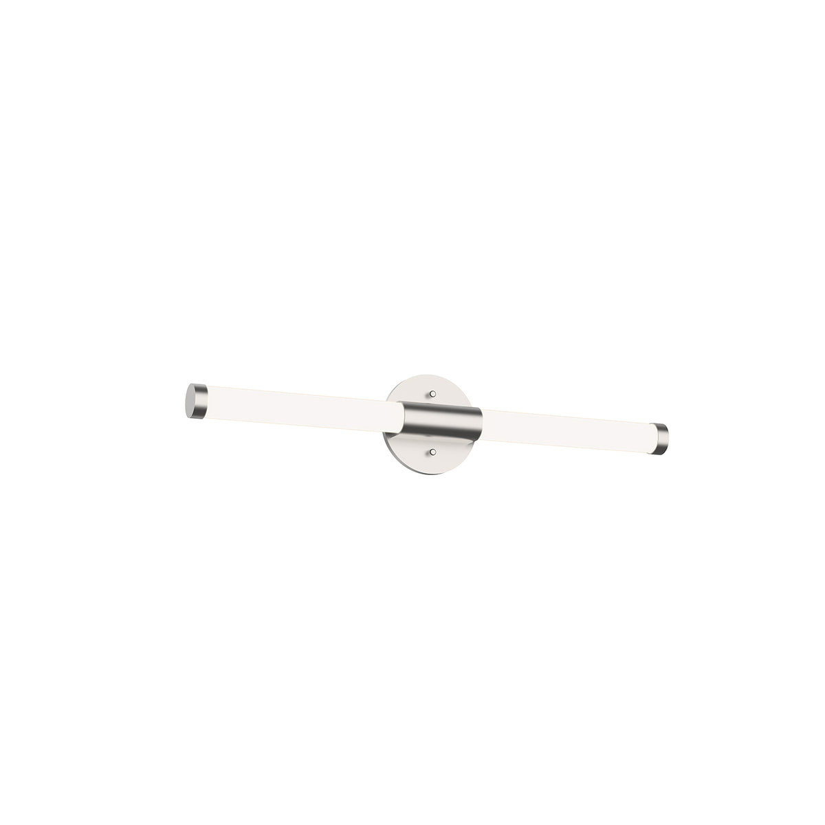 Barre d'éclairage de salle de bain Akari Nickel brossé, 23 3/4" – vue 2