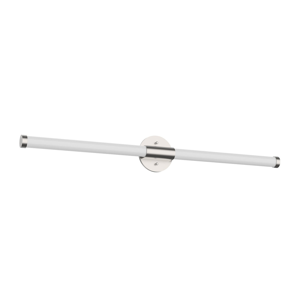 Barre d'éclairage de salle de bain Akari Nickel brossé, 35 1/2" – Kuzco Lighting