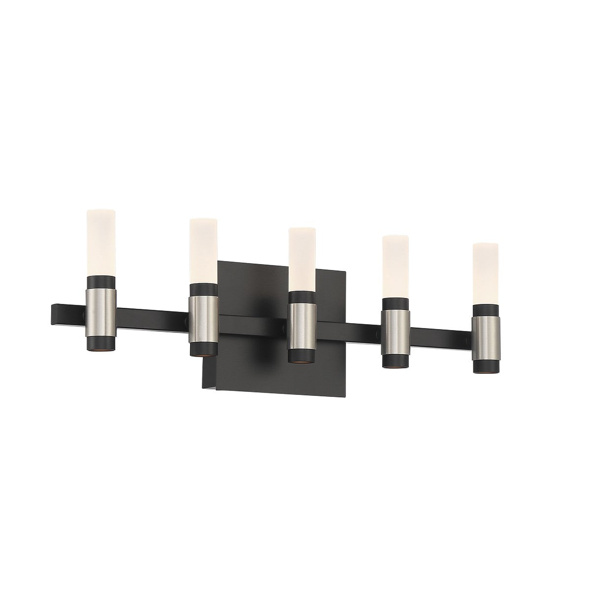 Luminaire de vanité Albany Argent-Noir Mix, 20" – vue 2