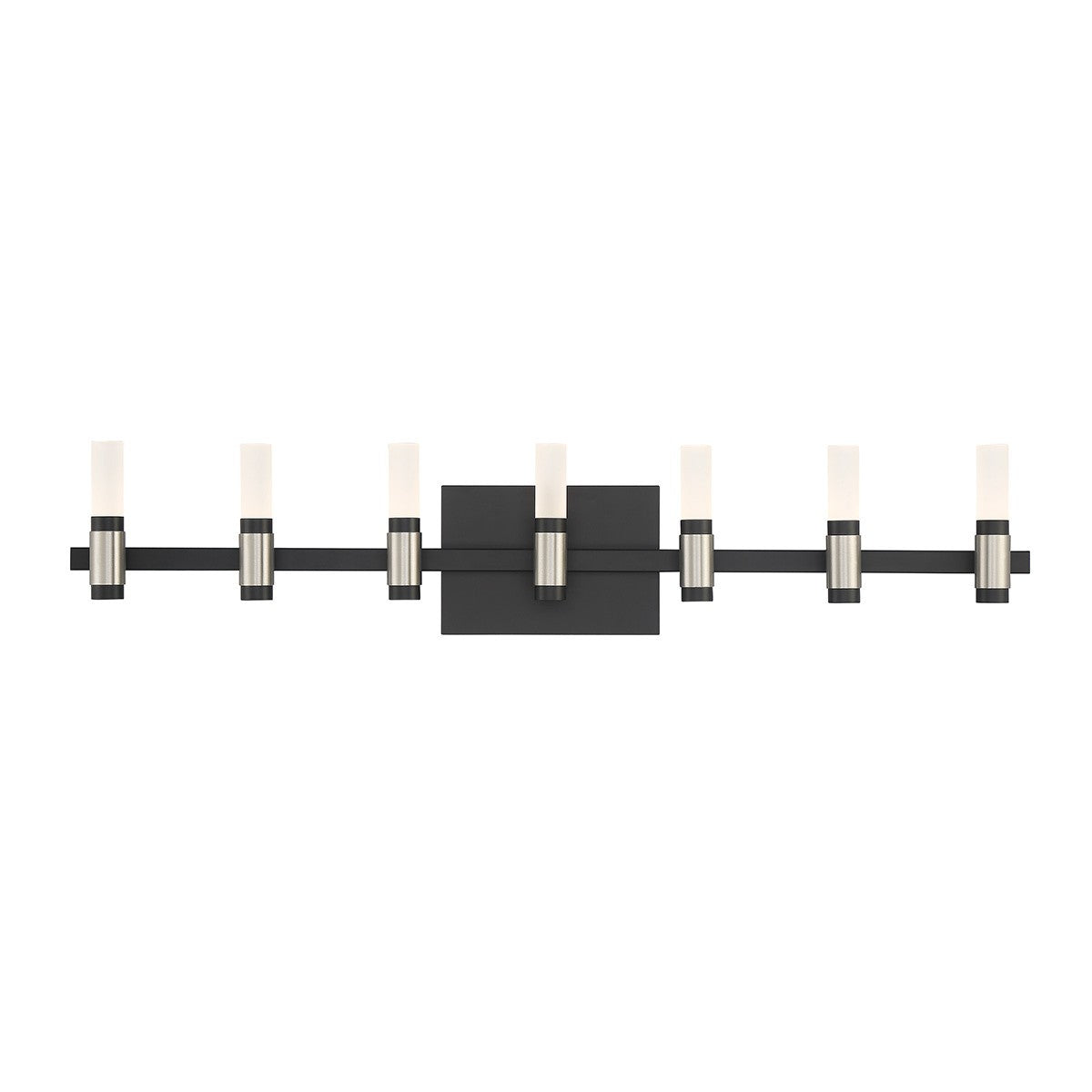 Luminaire de vanité Albany Argent-Noir Mix, 32 1/4" – Eurofase