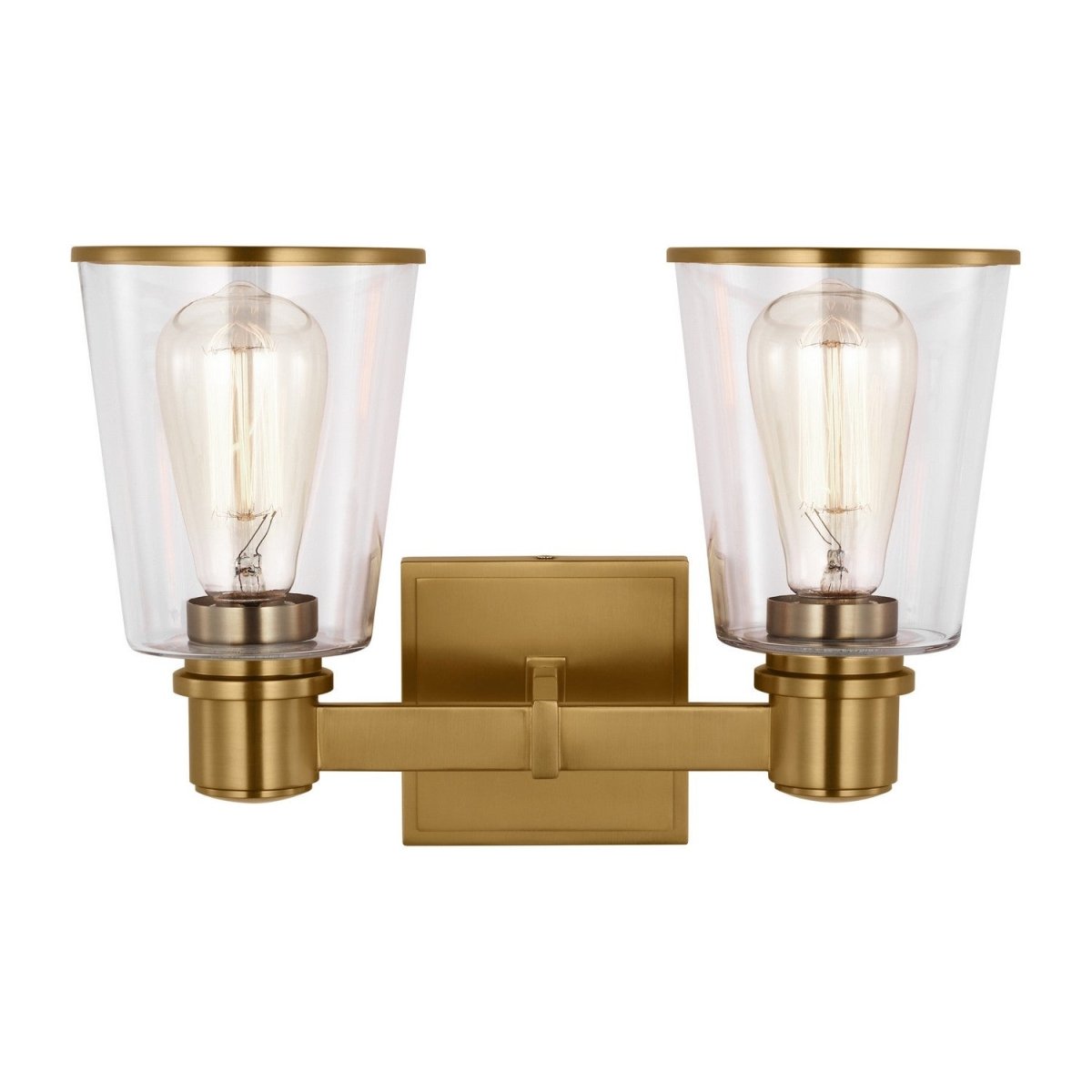 Luminaire de vanité Alessa - Laiton bruni 13 5/8" by Visual Comfort Studio | Luminaires & cie
