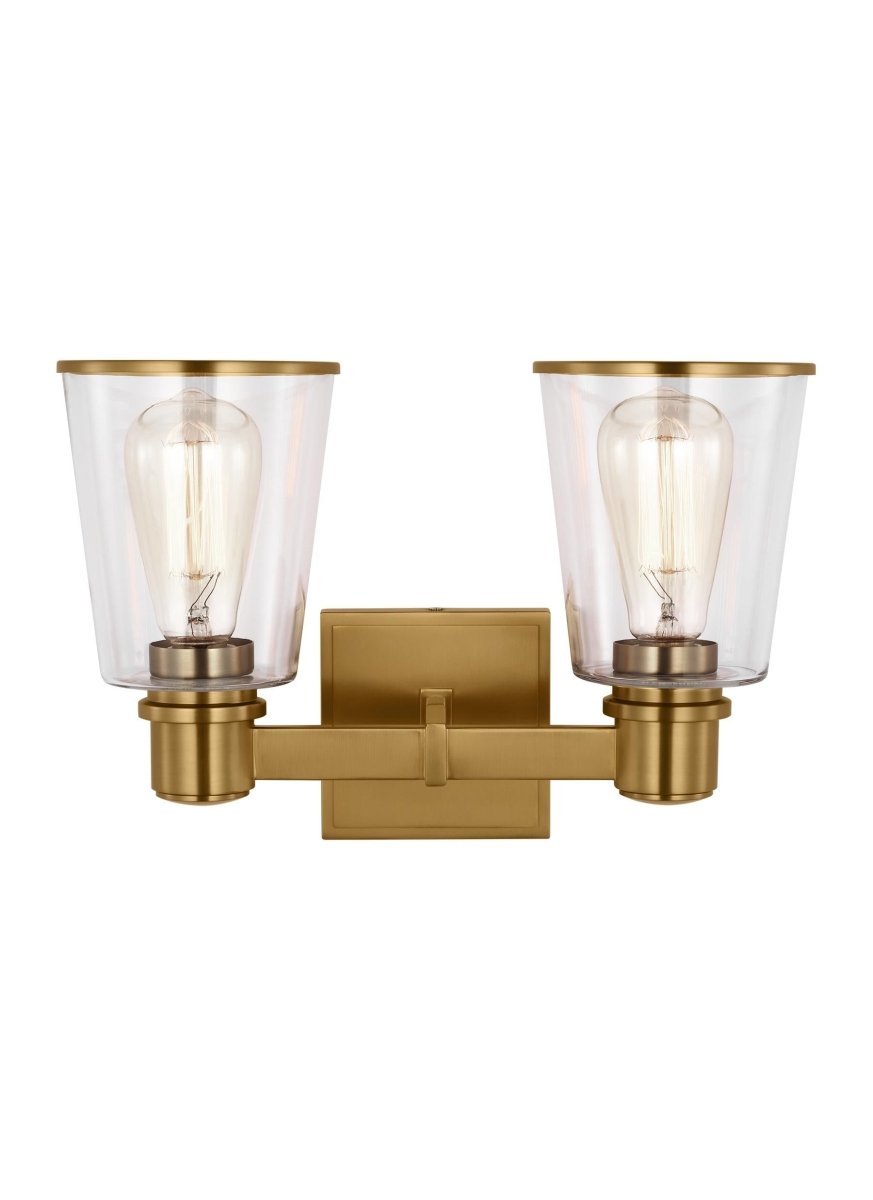 Luminaire de vanité Alessa - Nickel poli 30 5/8" by Visual Comfort Studio | Luminaires & cie