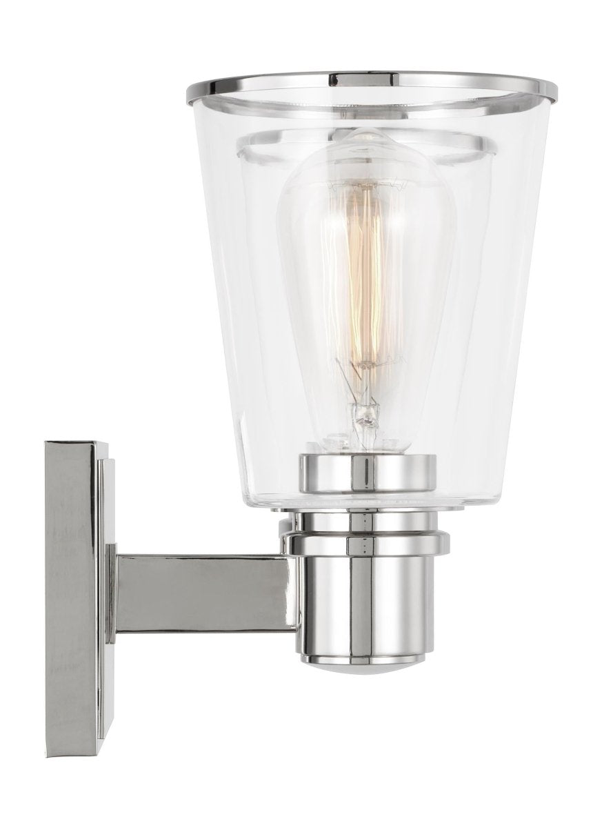 Luminaire de vanité Alessa - Nickel poli 30 5/8" by Visual Comfort Studio | Luminaires & cie