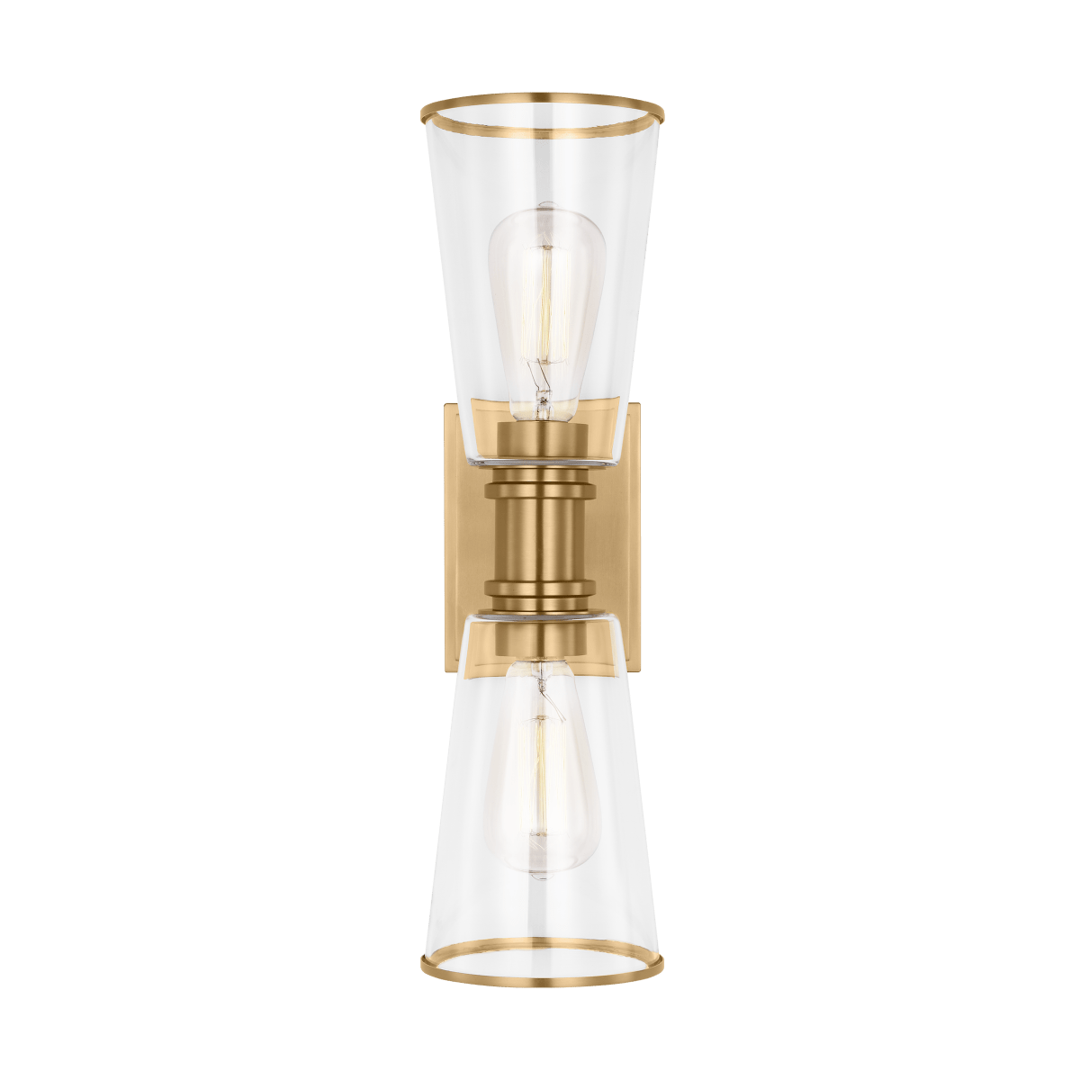 Luminaire de vanité Alessa - Laiton brûlé 5" by Visual Comfort Studio | Luminaires & cie