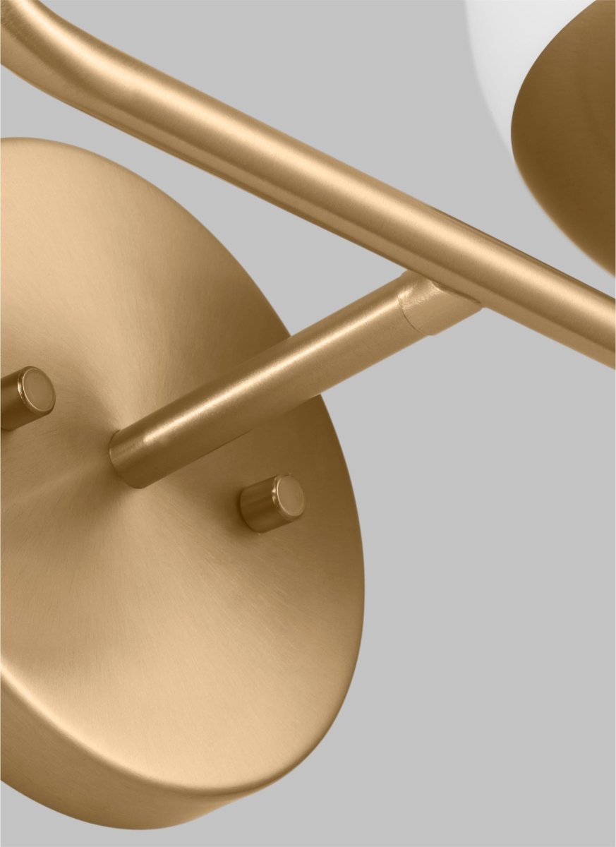 Luminaire de vanité Alvin - Laiton satiné 16 1/2" Ampoules non - incluses by Visual Comfort Studio | Luminaires & cie